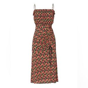 Elliatt Floral Regal Cinch Midi Dress